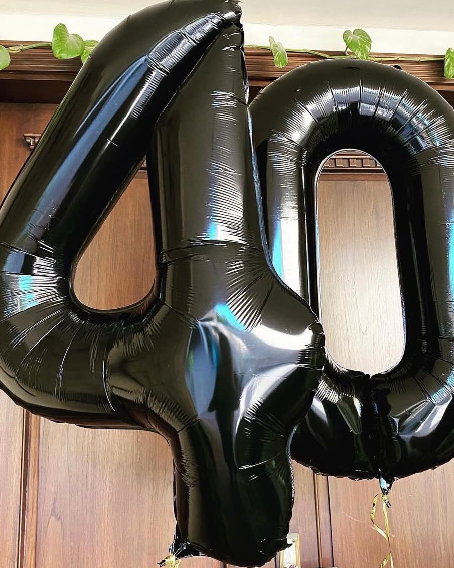 Number balloons 40” Pair