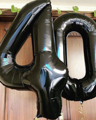 Number balloons 40” Pair